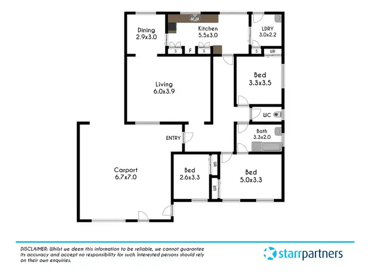 Floorplan of Homely house listing, 5 Drake Place, Shalvey NSW 2770