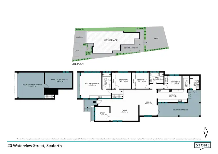 Floorplan of Homely house listing, 20 Waterview Street, Seaforth NSW 2092