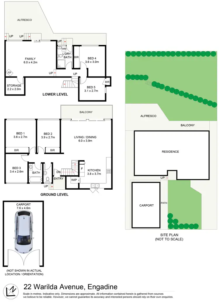 Floorplan of Homely house listing, 22 Warilda Avenue, Engadine NSW 2233