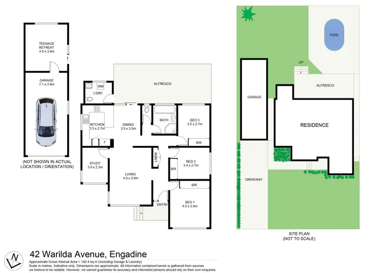 Floorplan of Homely house listing, 42 Warilda Avenue, Engadine NSW 2233