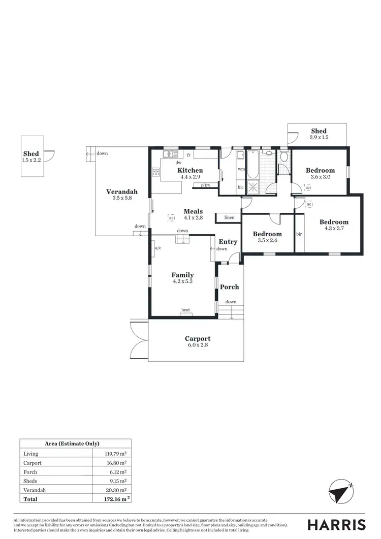Floorplan of Homely house listing, 8 Plover Avenue, Modbury Heights SA 5092