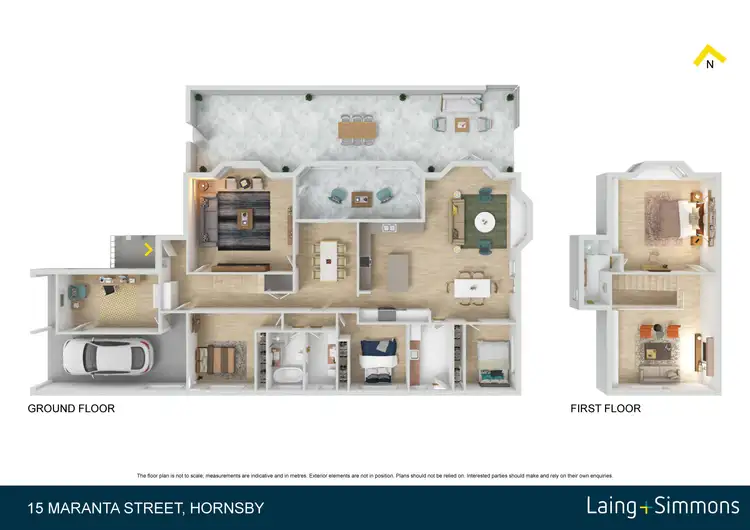 Floorplan of Homely house listing, 15 Maranta Street, Hornsby NSW 2077