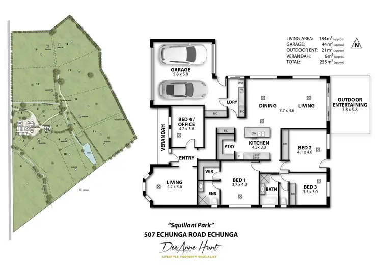 Floorplan of Homely rural property listing, 507 Echunga Road, Echunga SA 5153