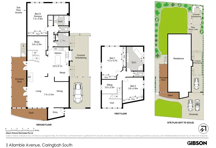 Floorplan of Homely house listing, 5 Allambie Ave, Caringbah South NSW 2229