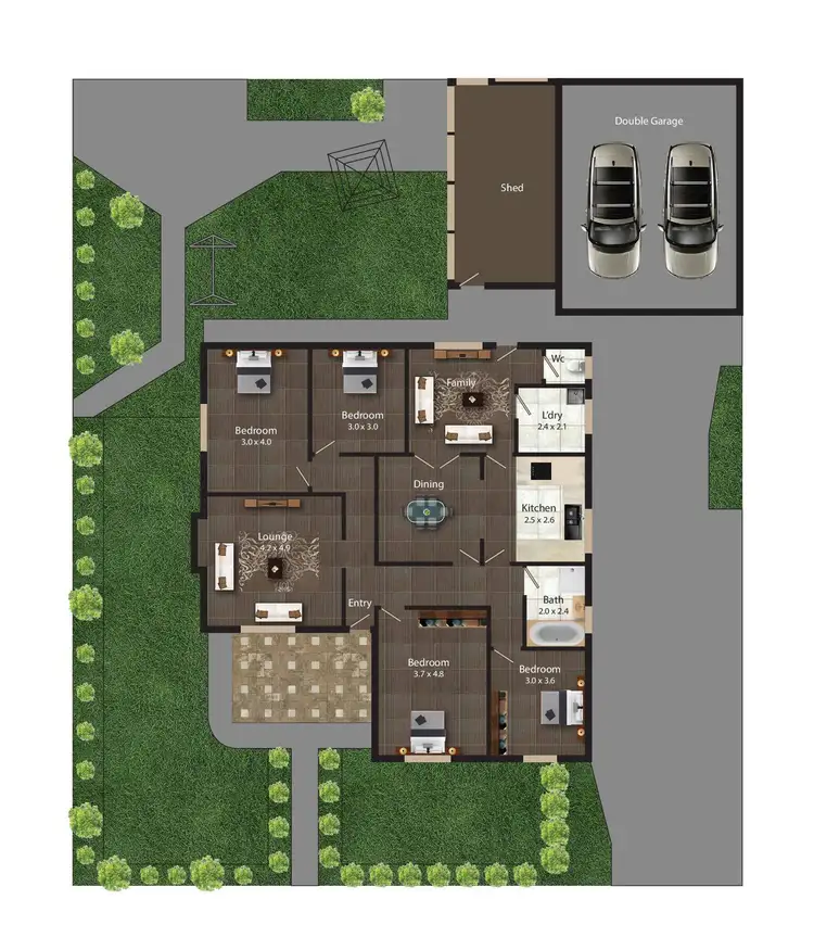 Floorplan of Homely house listing, 69 Macquoid Street, Queanbeyan NSW 2620