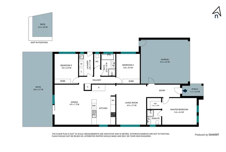 Floorplan of Homely house listing, 6 Jackaroo Street, Mernda VIC 3754
