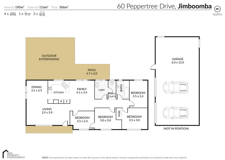 Floorplan of Homely house listing, 56-60 Peppertree Drive, Jimboomba QLD 4280