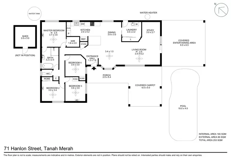 Floorplan of Homely house listing, 71 Hanlon Street, Tanah Merah QLD 4128