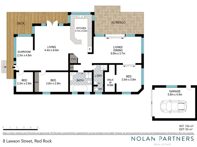 Floorplan of Homely house listing, 8 Lawson Street, Red Rock NSW 2456