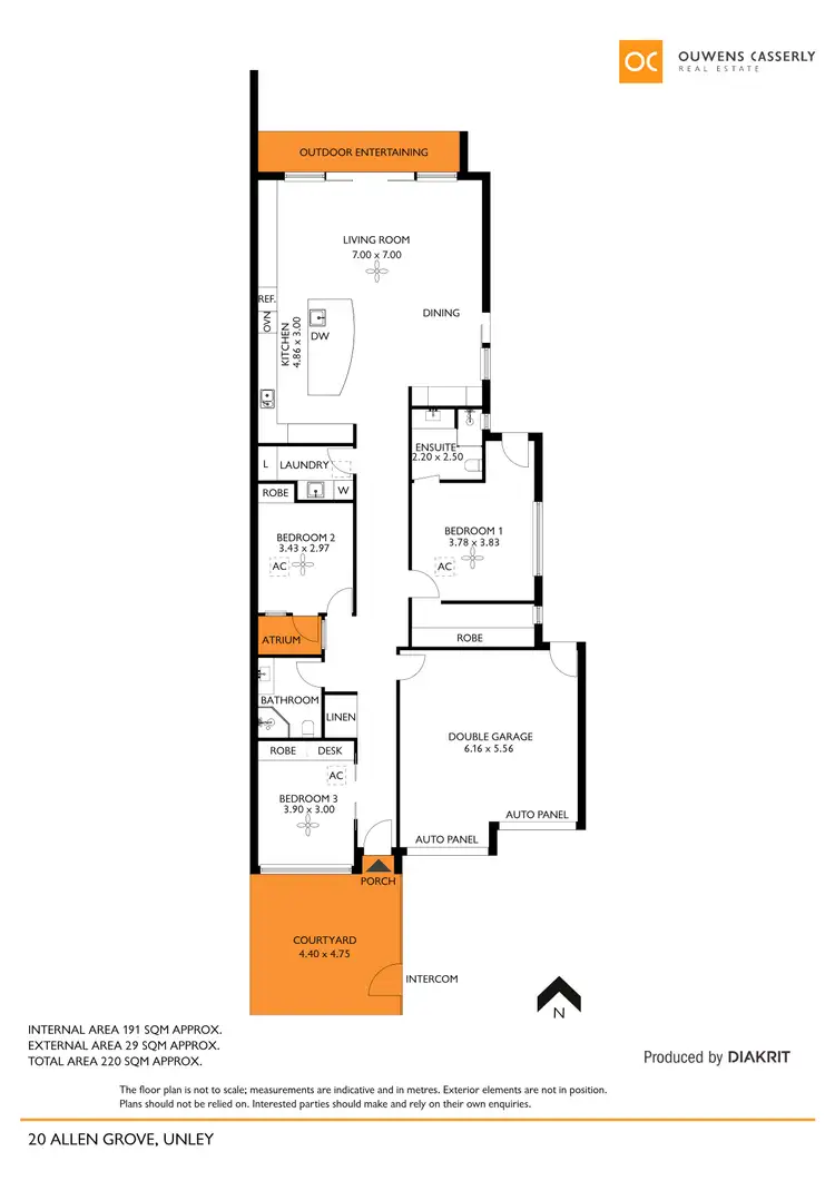 Floorplan of Homely house listing, 20 Allen Grove, Unley SA 5061