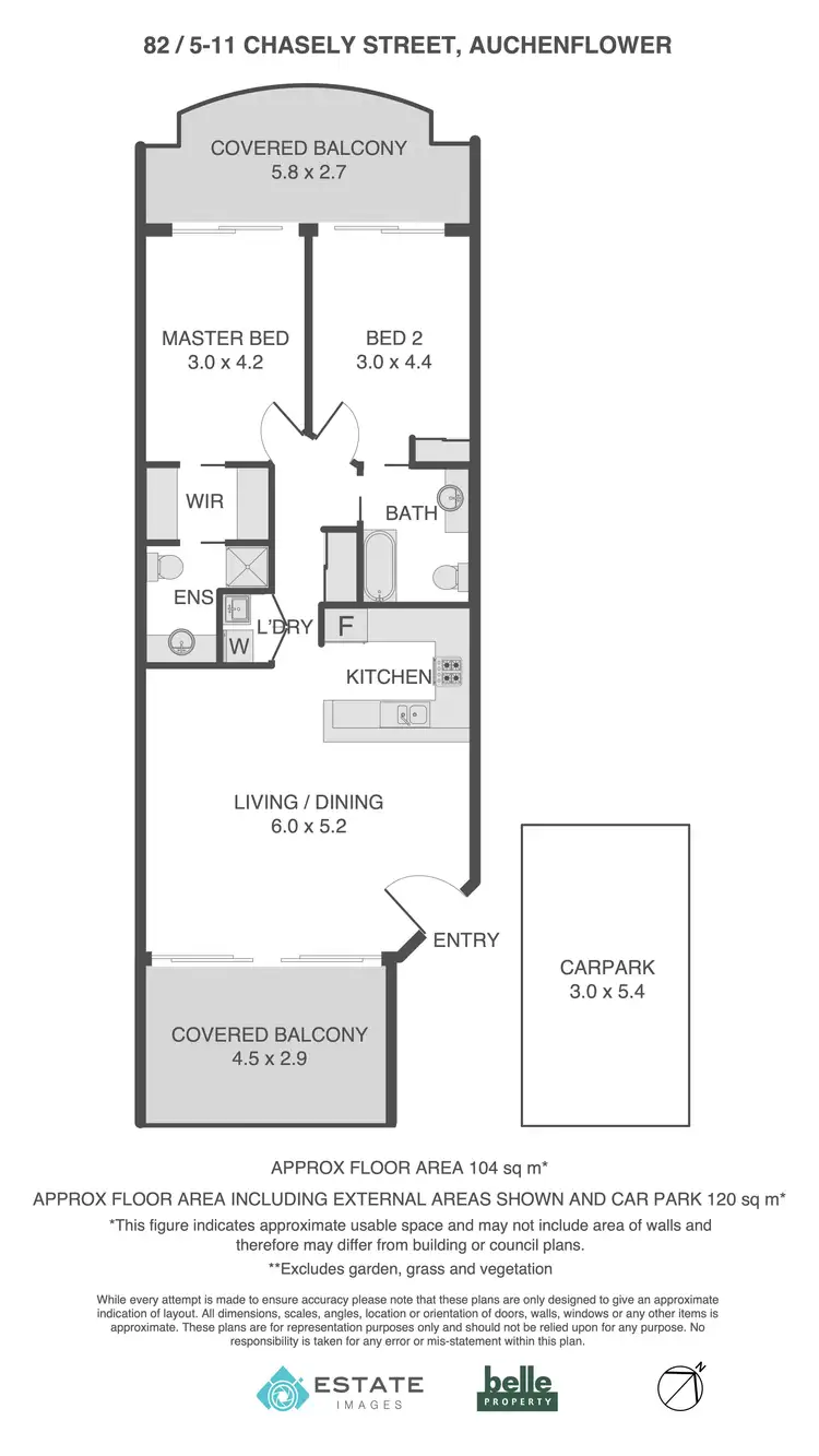 Floorplan of Homely unit listing, 82/5-11 Chasely Street, Auchenflower QLD 4066