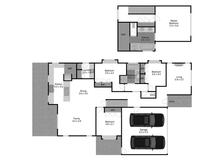 Floorplan of Homely house listing, 22 Lighthorse Avenue, Traralgon VIC 3844