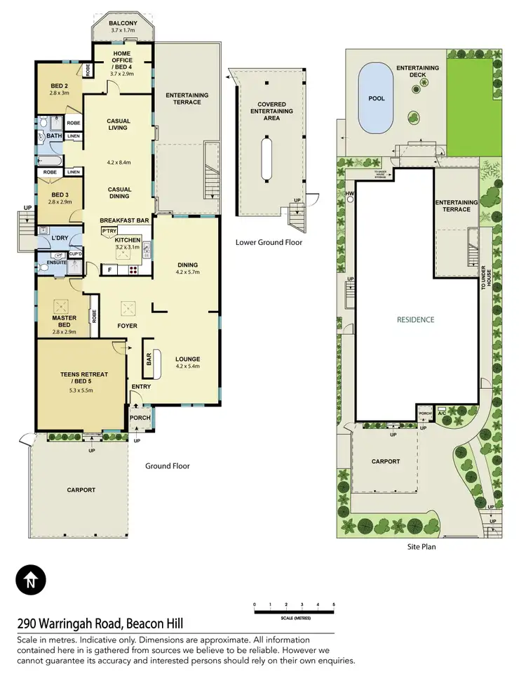 Floorplan of Homely house listing, 290 Warringah Road, Beacon Hill NSW 2100
