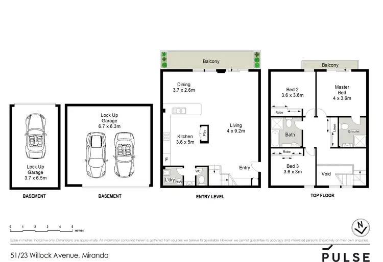 Floorplan of Homely apartment listing, 51/23-29 Willock Avenue, Miranda NSW 2228