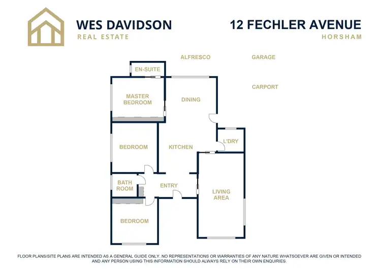 Floorplan of Homely house listing, 12 Fechler Avenue, Horsham VIC 3400