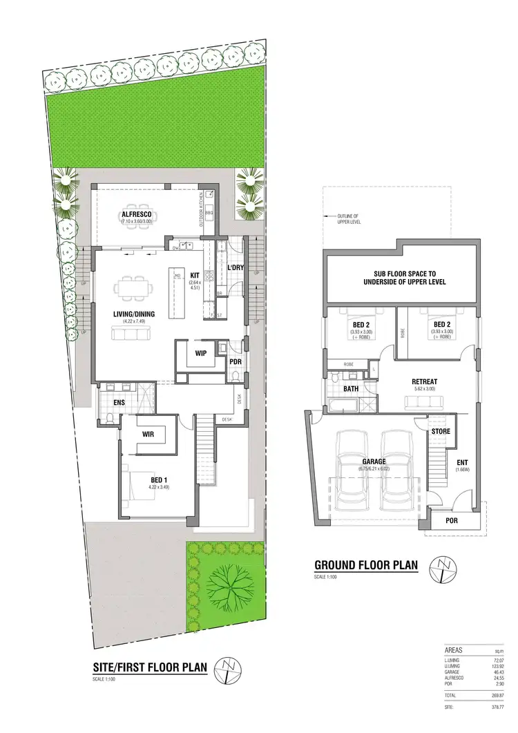 Floorplan of Homely house listing, 3 Morialta Place (enter From 220 Stradbroke Road), Rostrevor SA 5073