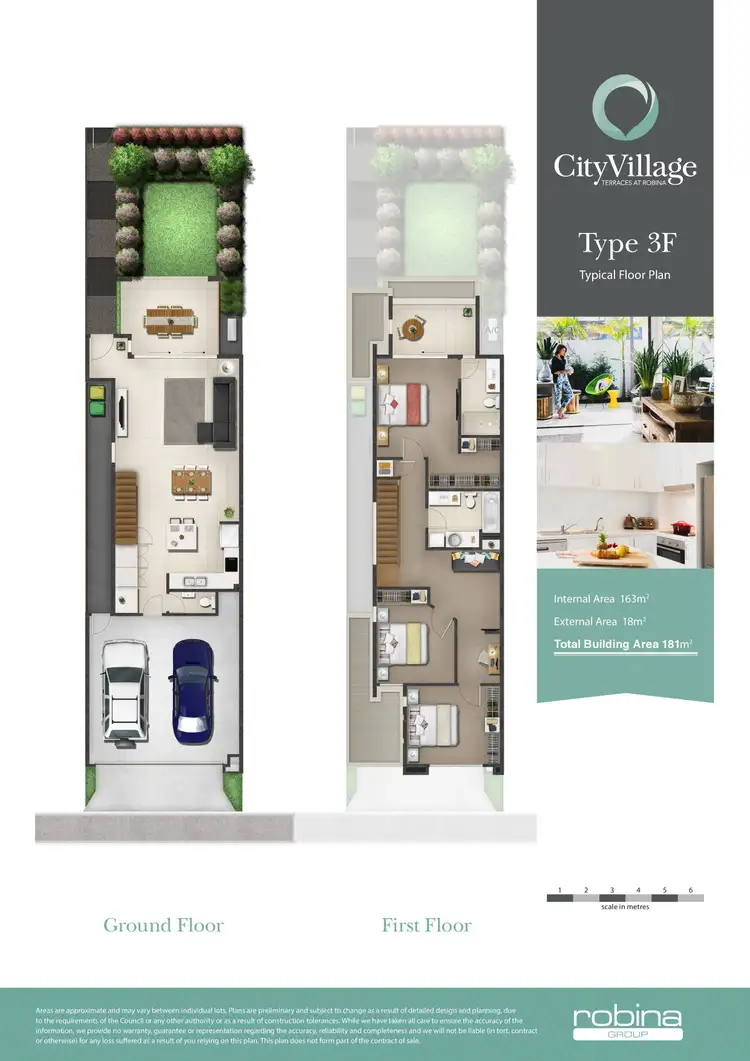 Floorplan of Homely terrace listing, 56 Parnell Boulevard, Robina QLD 4226