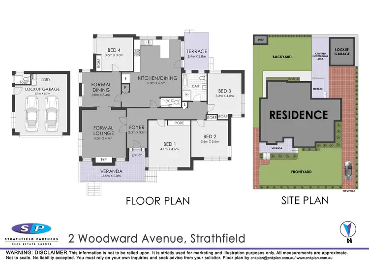 Floorplan of Homely house listing, 2 Woodward Avenue, Strathfield NSW 2135