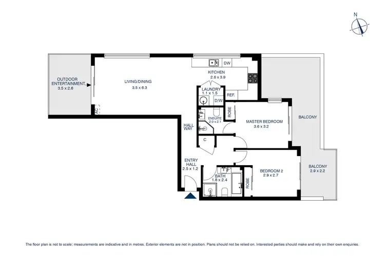 Floorplan of Homely unit listing, 72/1-5 Durham Street, Mount Druitt NSW 2770