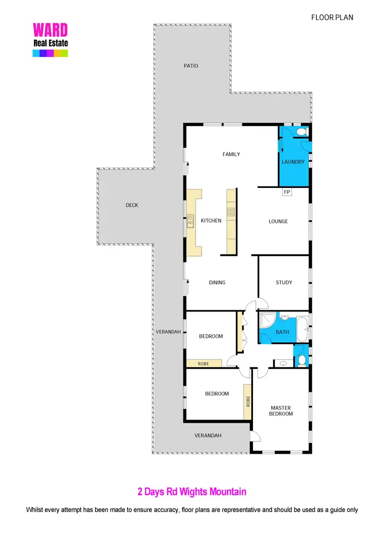 Floorplan of Homely house listing, 2 Days Road West, Wights Mountain QLD 4520