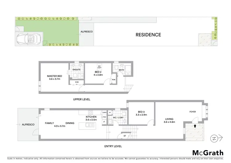 Floorplan of Homely house listing, 107 Burlington Street, Crows Nest NSW 2065