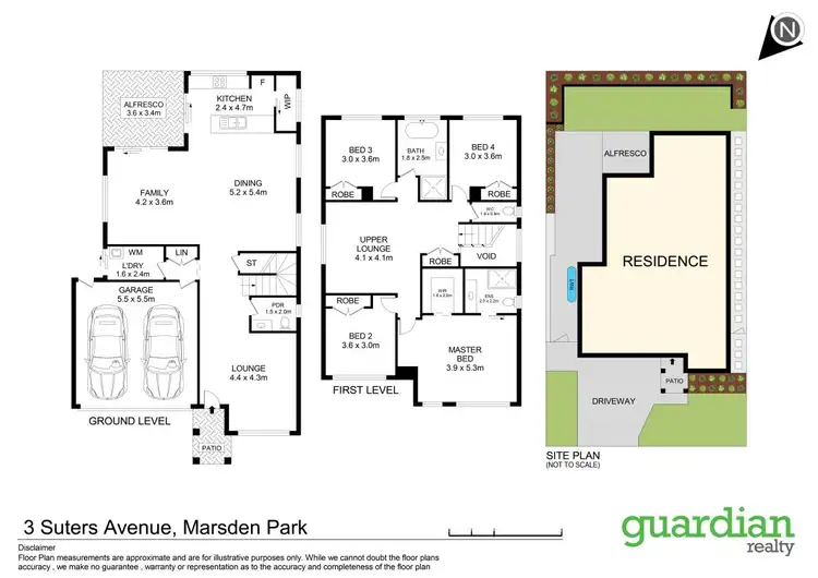 Floorplan of Homely house listing, 3 Suters Avenue, Marsden Park NSW 2765