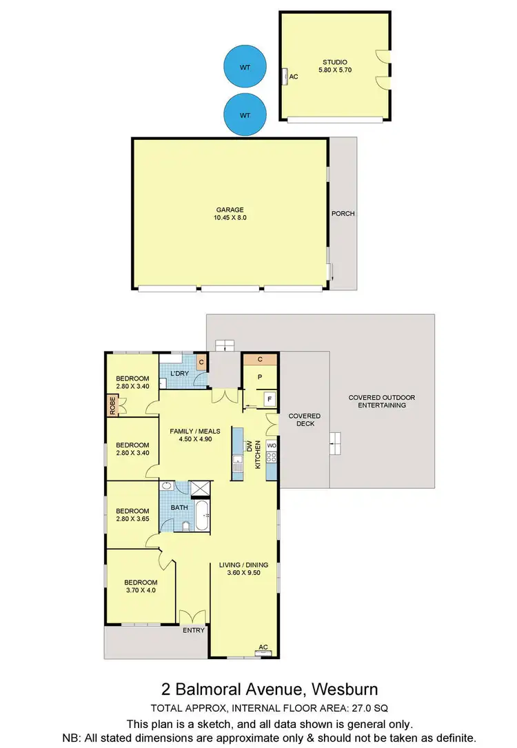 Floorplan of Homely house listing, 2 Balmoral Avenue, Wesburn VIC 3799
