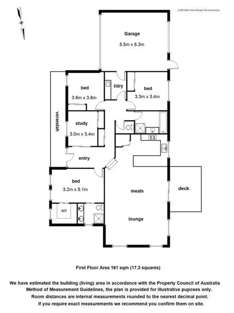Floorplan of Homely house listing, 2/90 Little Yarra Road, Yarra Junction VIC 3797