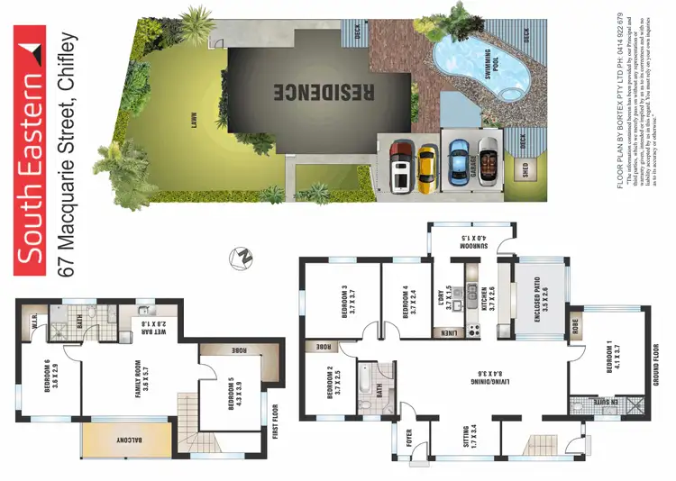 Floorplan of Homely house listing, 67 Macquarie Street, Chifley NSW 2036