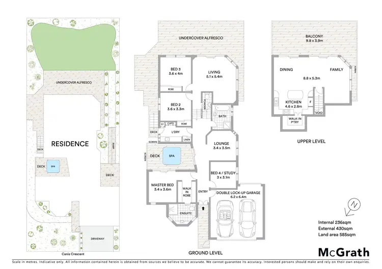Floorplan of Homely house listing, 11 Canis Crescent, Ocean Grove VIC 3226