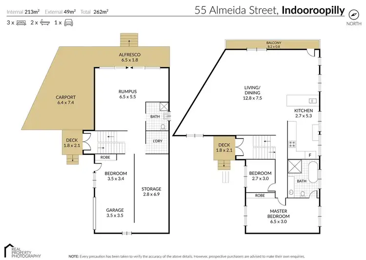 Floorplan of Homely house listing, 55 Almeida Street, Indooroopilly QLD 4068
