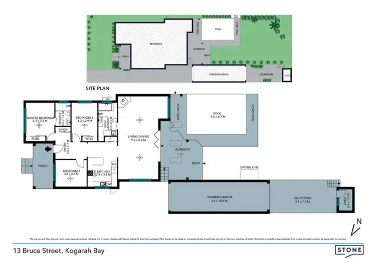 Floorplan of Homely house listing, 13 Bruce Street, Kogarah Bay NSW 2217