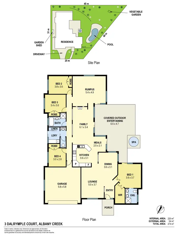 Floorplan of Homely house listing, 3 Dalrymple Court, Albany Creek QLD 4035