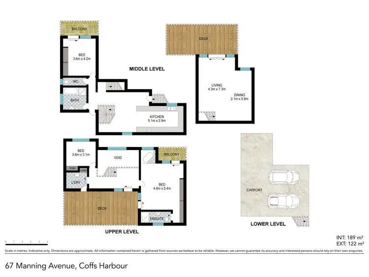 Floorplan of Homely house listing, 67 Manning Avenue, Coffs Harbour NSW 2450