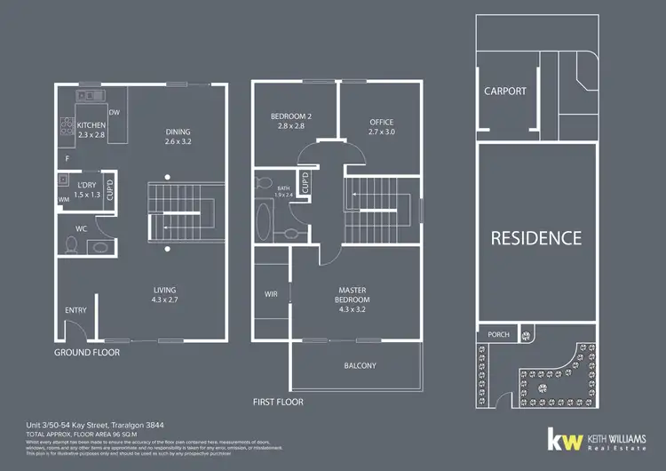 Floorplan of Homely unit listing, 3/50-54 Kay Street, Traralgon VIC 3844