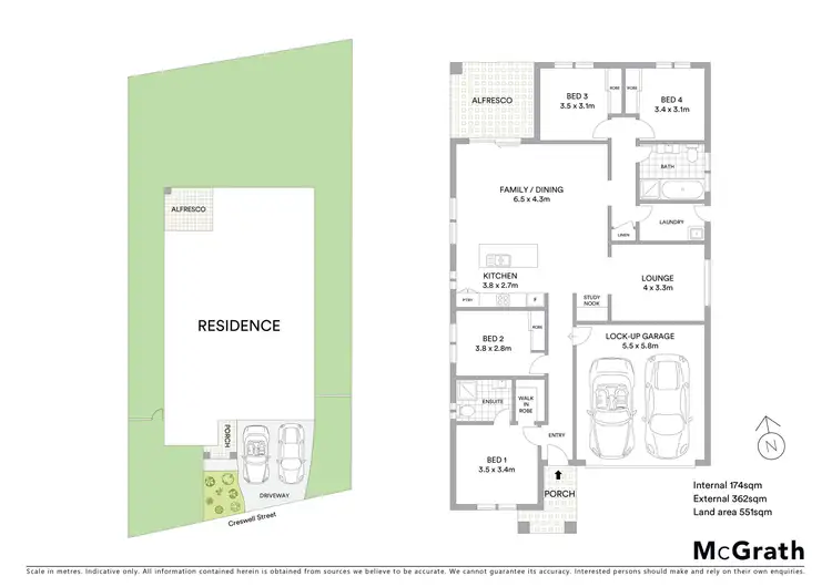 Floorplan of Homely house listing, 18 Creswell Street, Wadalba NSW 2259