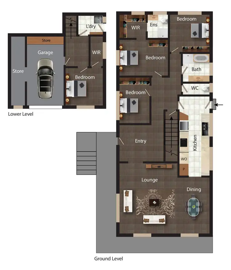 Floorplan of Homely house listing, 69A Macquoid Street, Queanbeyan NSW 2620