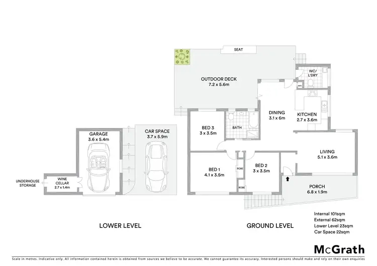 Floorplan of Homely house listing, 6 Andrew Avenue, Keiraville NSW 2500