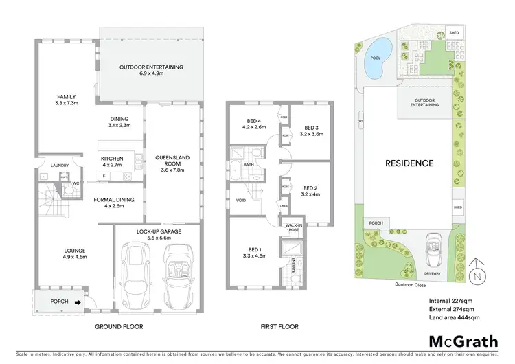 Floorplan of Homely house listing, 15 Duntroon Close, Hamlyn Terrace NSW 2259