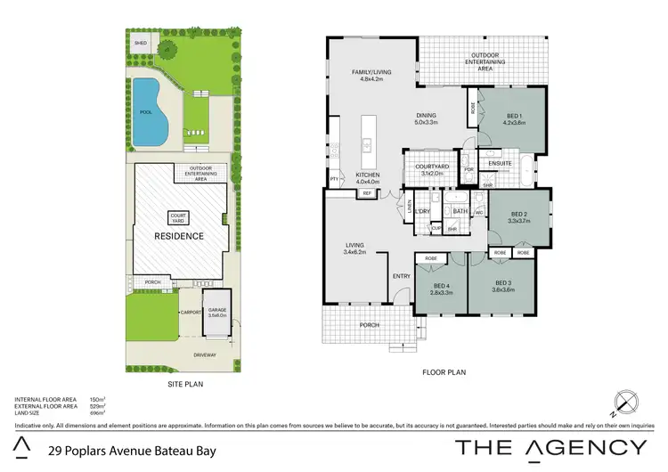 Floorplan of Homely house listing, 29 Poplars Avenue, Bateau Bay NSW 2261