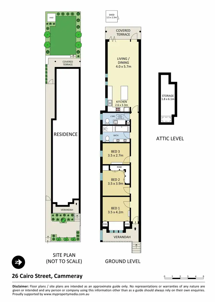 Floorplan of Homely house listing, 26 Cairo Street, Cammeray NSW 2062
