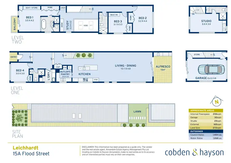Floorplan of Homely house listing, 15a Flood Street, Leichhardt NSW 2040