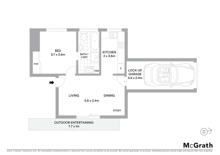 Floorplan of Homely apartment listing, 9/87 Pacific Parade, Dee Why NSW 2099