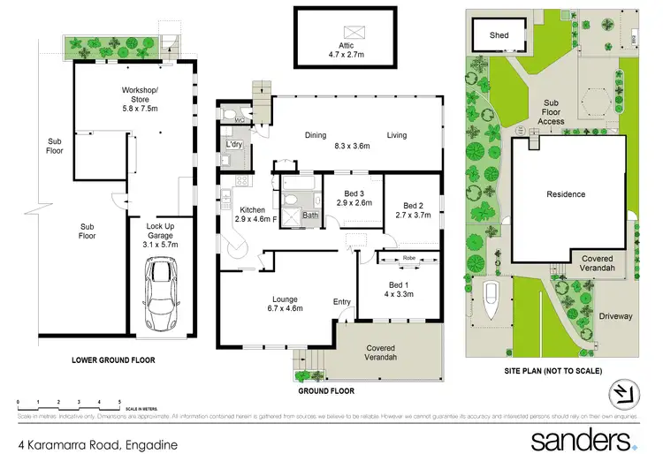 Floorplan of Homely house listing, 4 Karamarra Road, Engadine NSW 2233