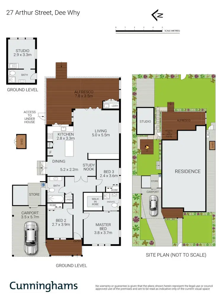 Floorplan of Homely house listing, 27 Arthur Street, Dee Why NSW 2099