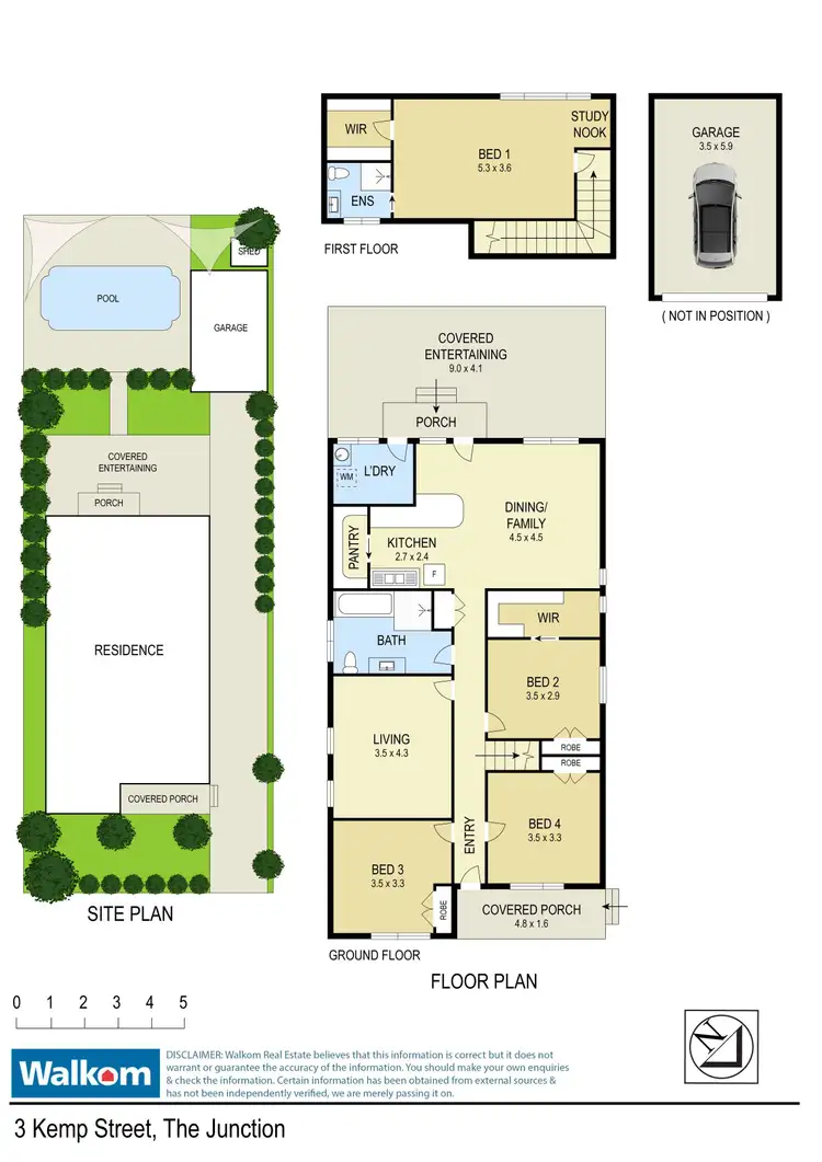 Floorplan of Homely house listing, 3 Kemp Street, The Junction NSW 2291
