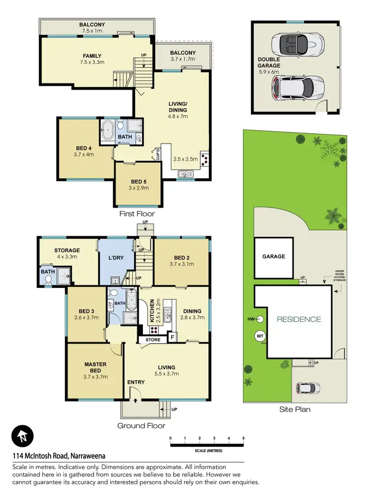 Floorplan of Homely house listing, 114 Mcintosh Road, Narraweena NSW 2099