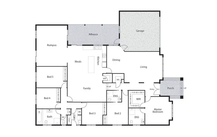 Floorplan of Homely house listing, 4 Ruth Bedford Street, Franklin ACT 2913
