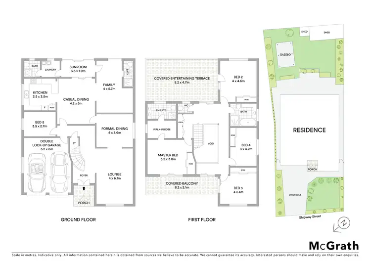 Floorplan of Homely house listing, 1 Shipway Street, Marsfield NSW 2122