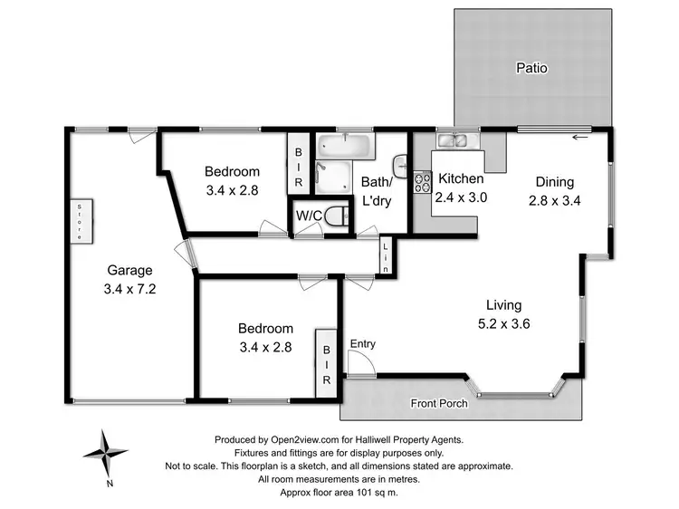 Floorplan of Homely unit listing, 5/1-2 Orana Place, Devonport TAS 7310